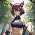 黒猫の戦士 2枚目