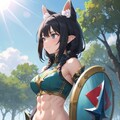 黒猫の戦士 4枚目