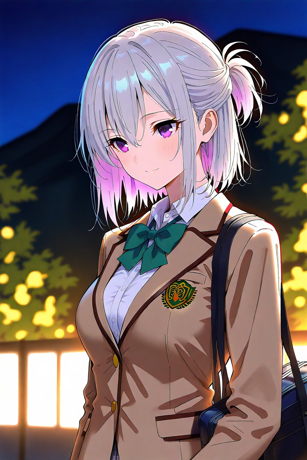 (869HQ)銀髪ちゃん制服