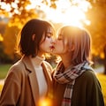 秋の百合キス祭り 4枚目
