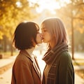 秋の百合キス祭り 3枚目