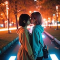 秋の百合キス祭り 8枚目