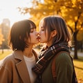 秋の百合キス祭り 6枚目