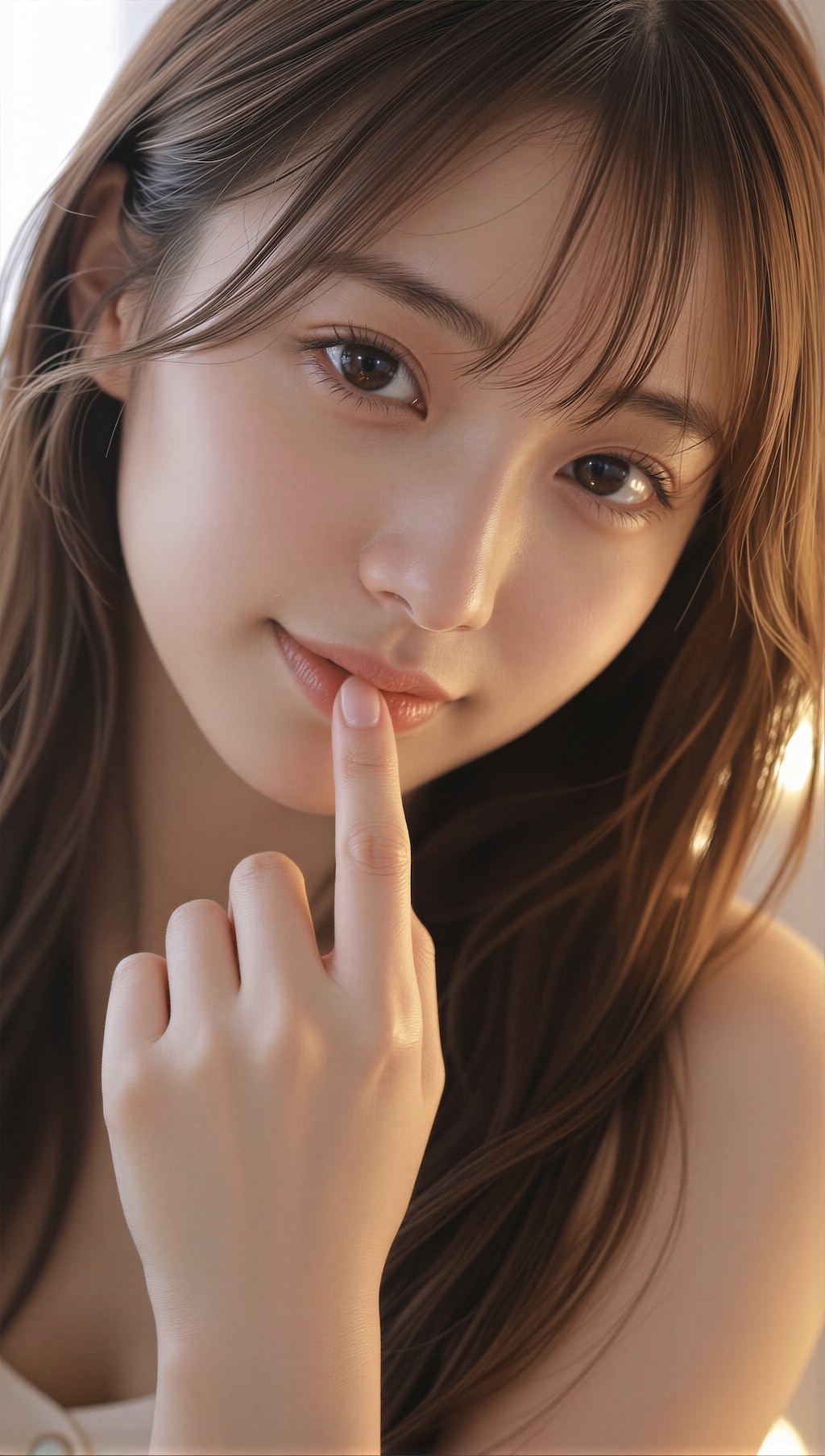 唇に触れる指先 3