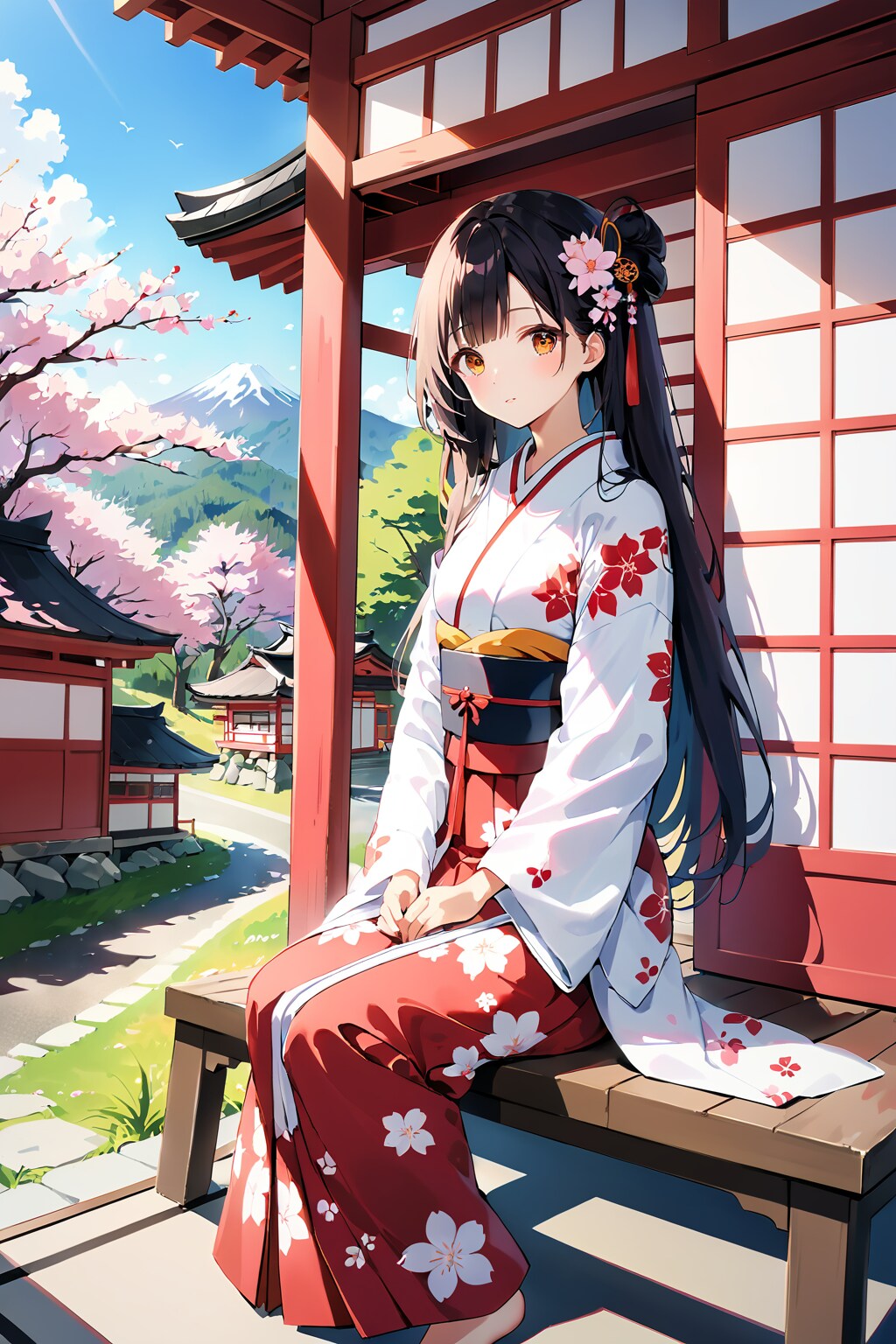 和服少女