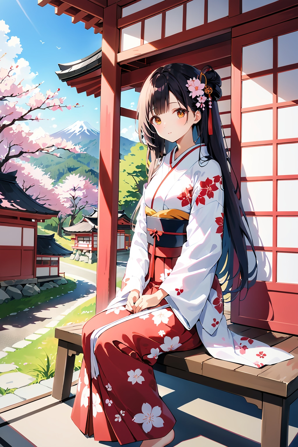 和服少女