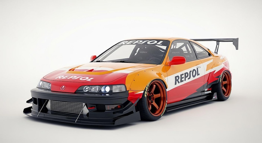 レプソルインテグラレーシングカー