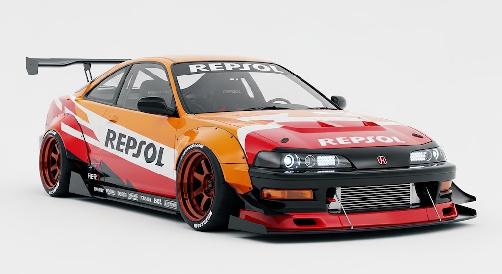 レプソルインテグラレーシングカー