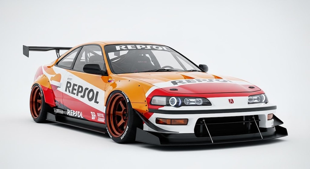 レプソルインテグラレーシングカー