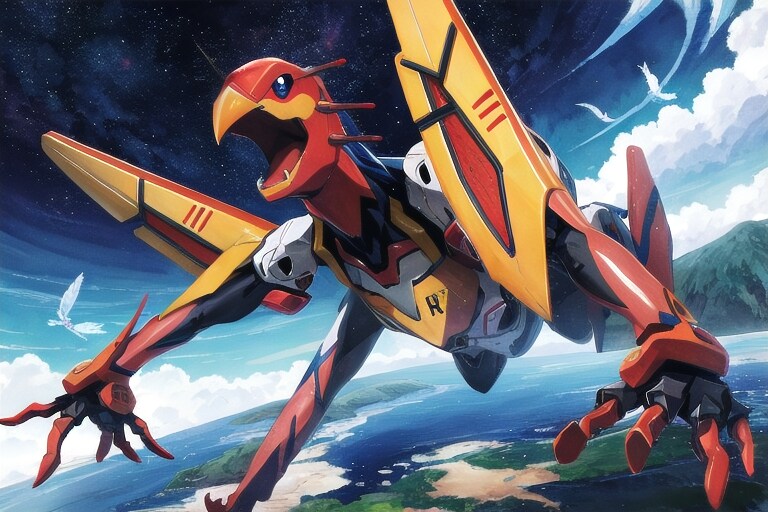 機獣の中には惑星の守護神になったものもいる
