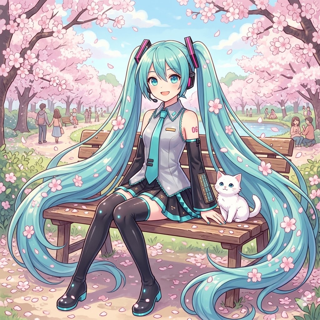 パステルカラー 初音ミク | の人気AIイラスト・グラビア
