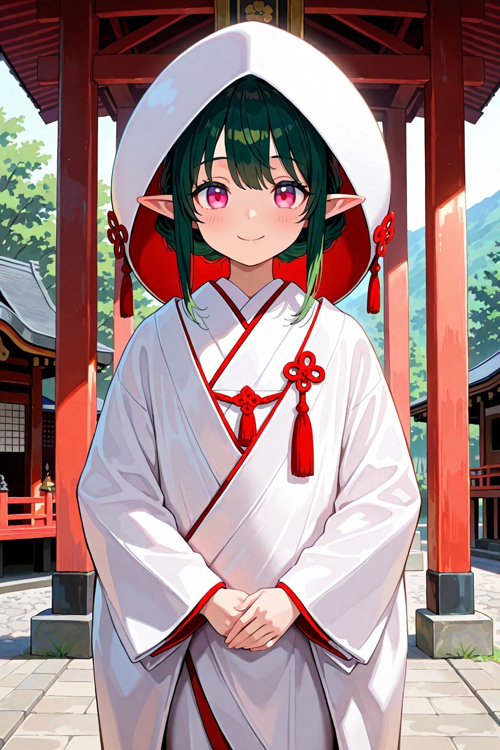 【✨💍ちちぷい公式投稿企画：ジューンブライド💐✨】👘 和と洋のウェディングドレス 👗