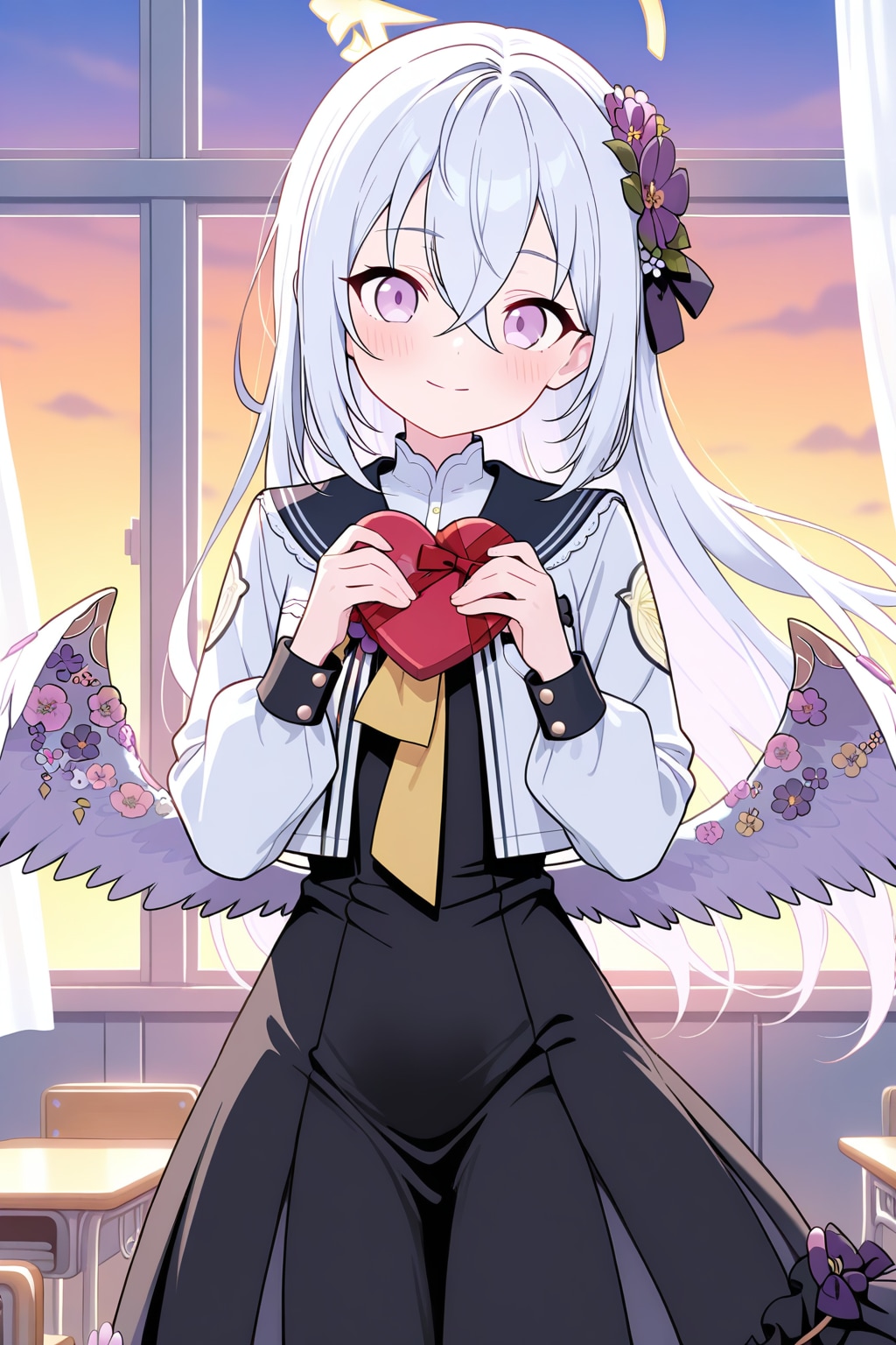 バレンタインアズサ | の人気AIイラスト・グラビア