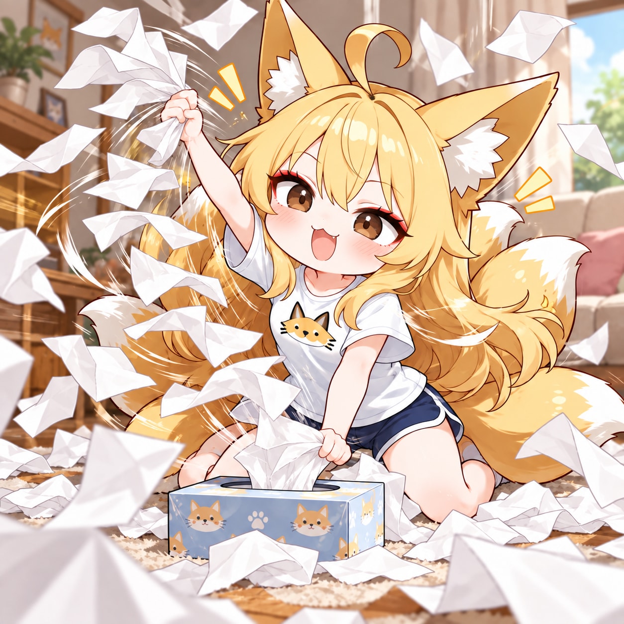10/4　ティシューの日 | の人気AIイラスト・グラビア