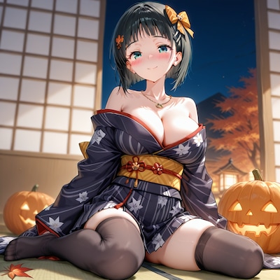 和風ハロウィン