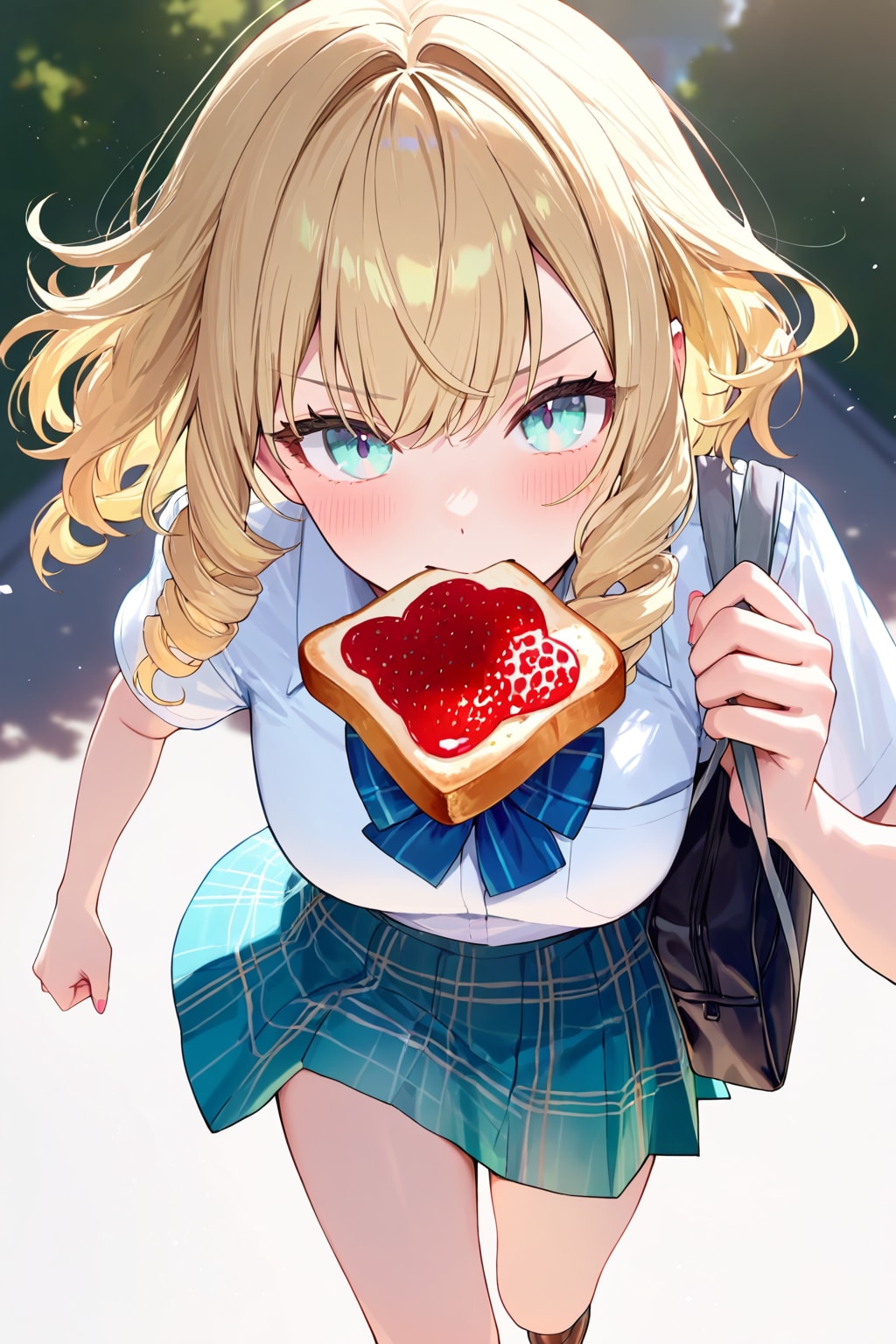 トーストお嬢様