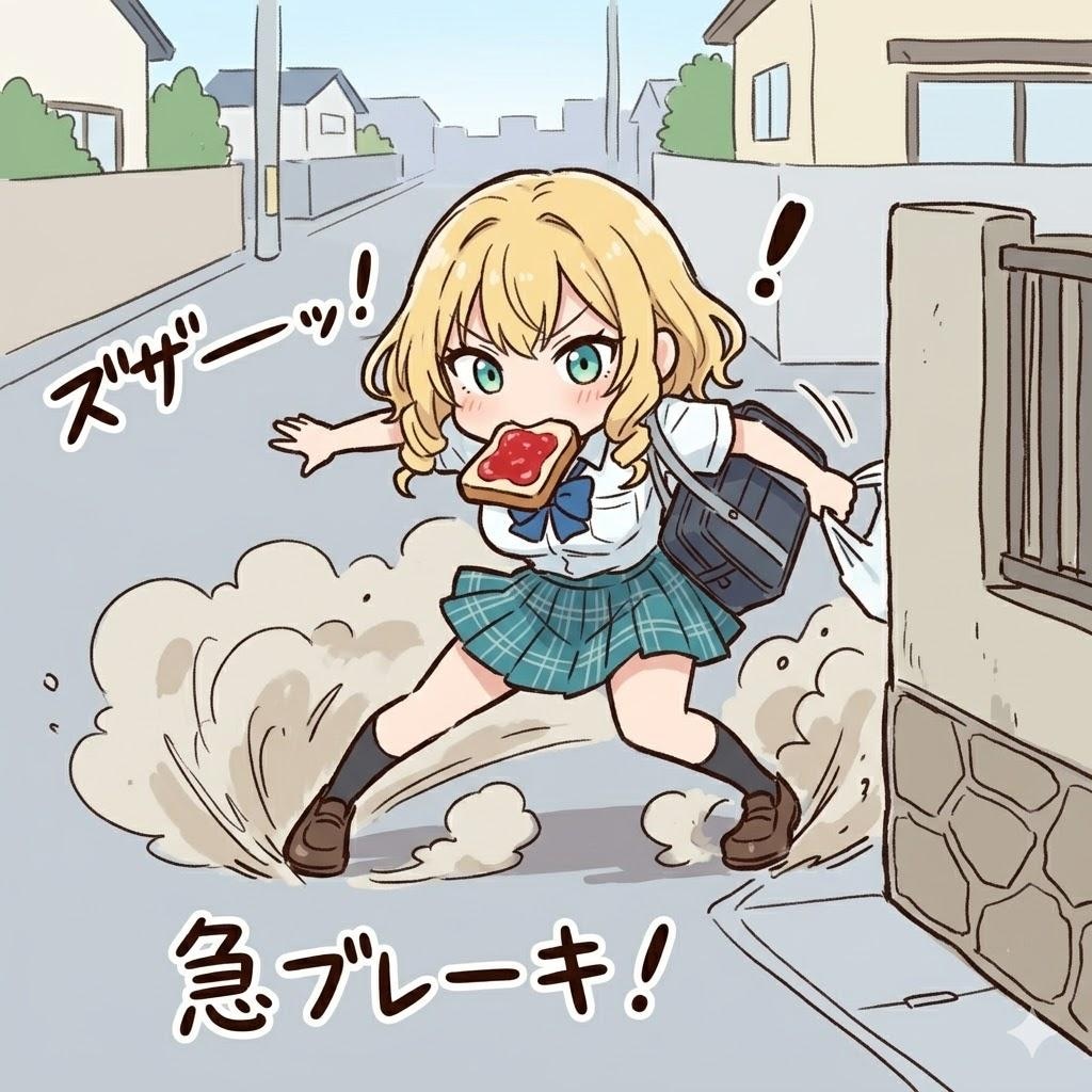 トーストお嬢様