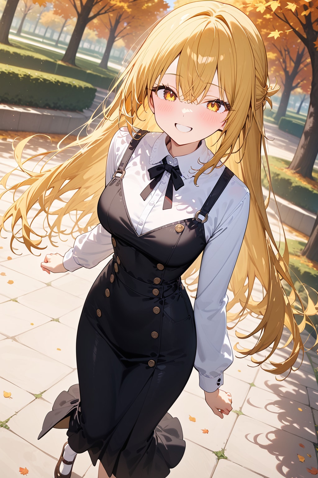 お嬢様の素敵な笑顔