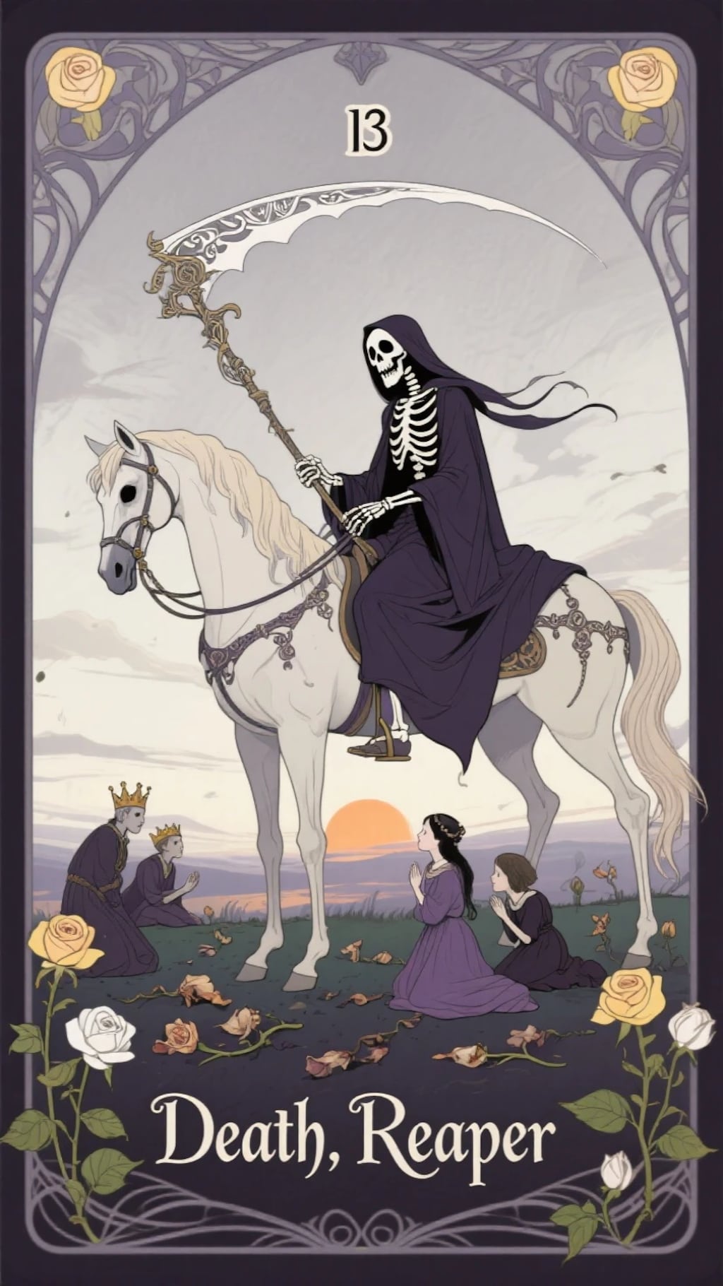 企画：タロットカード（１３死神）動画あるよ