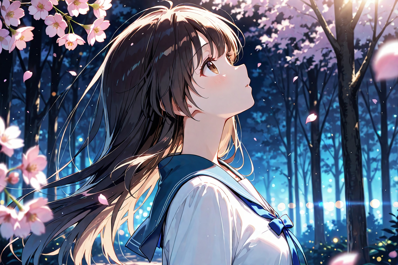 夜桜(BONSAI)(4)