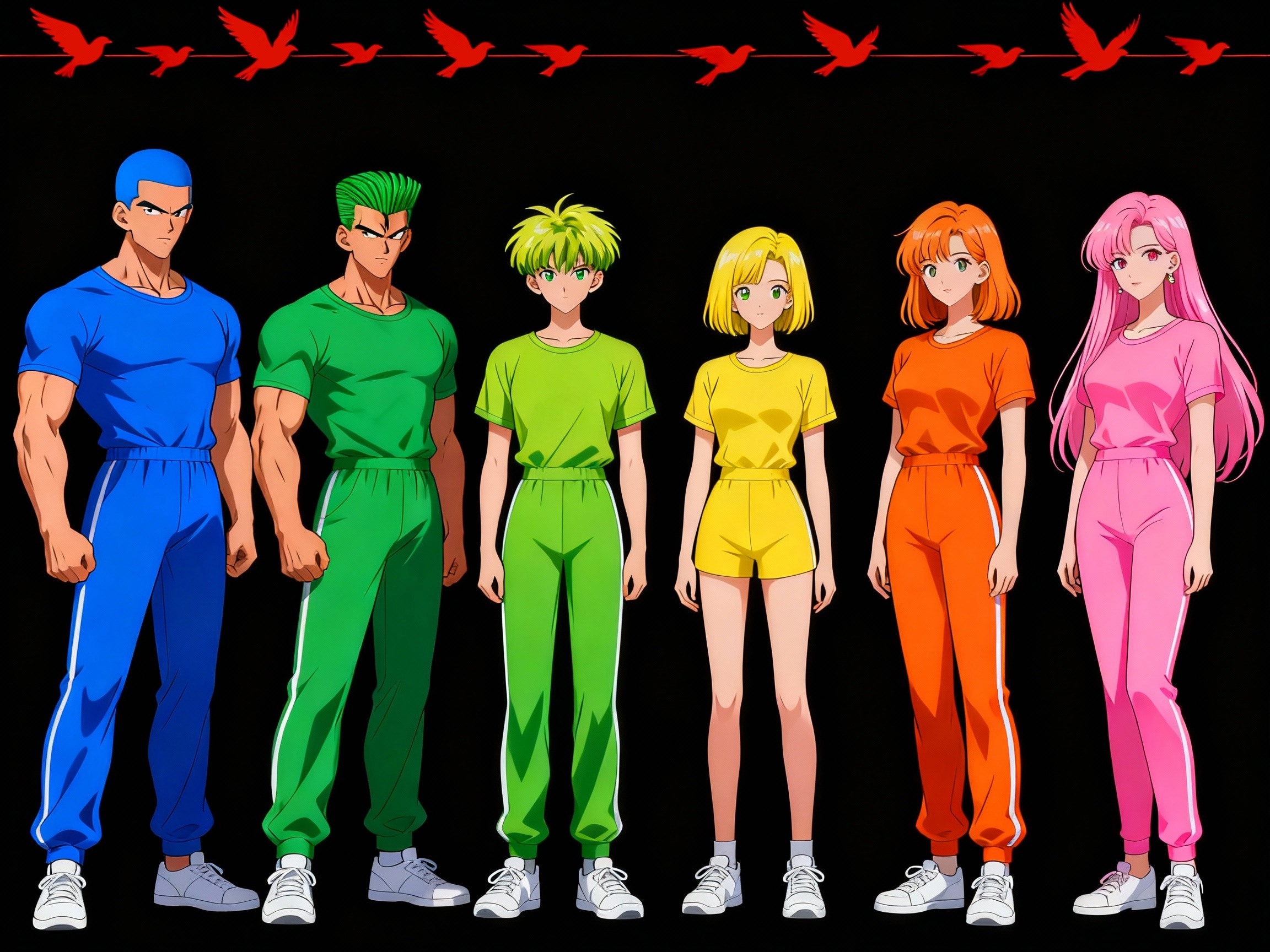 整列 2 | の人気AIイラスト・グラビア