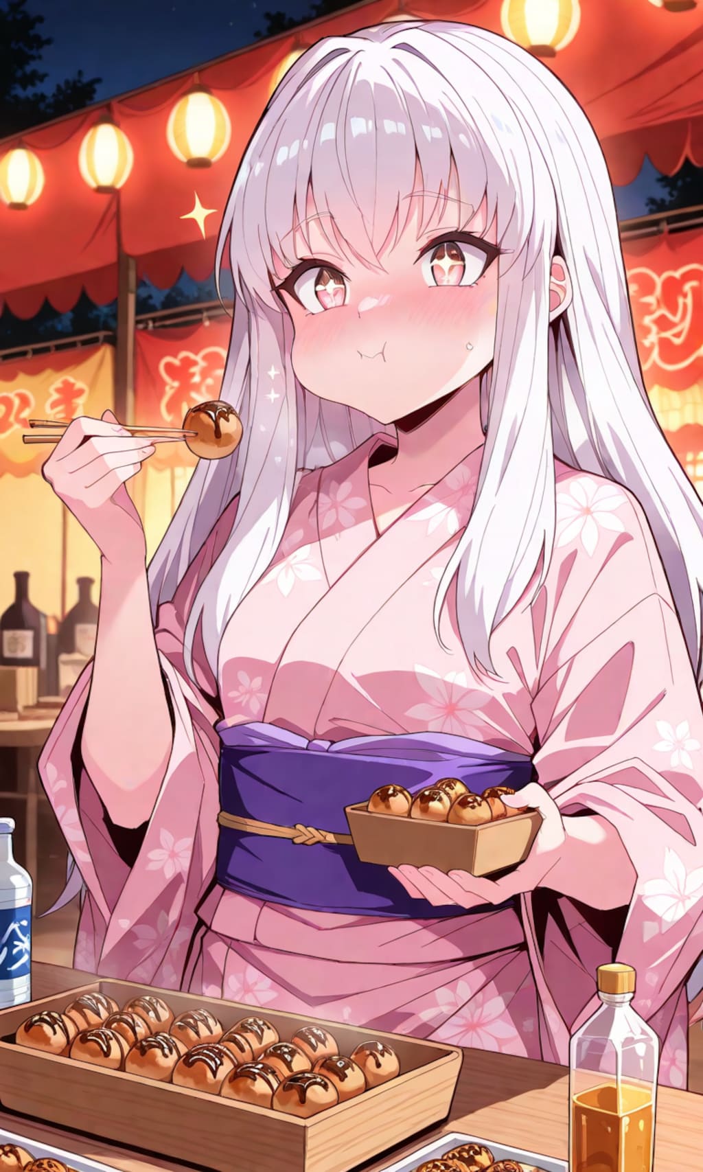 夏と祭りと少女