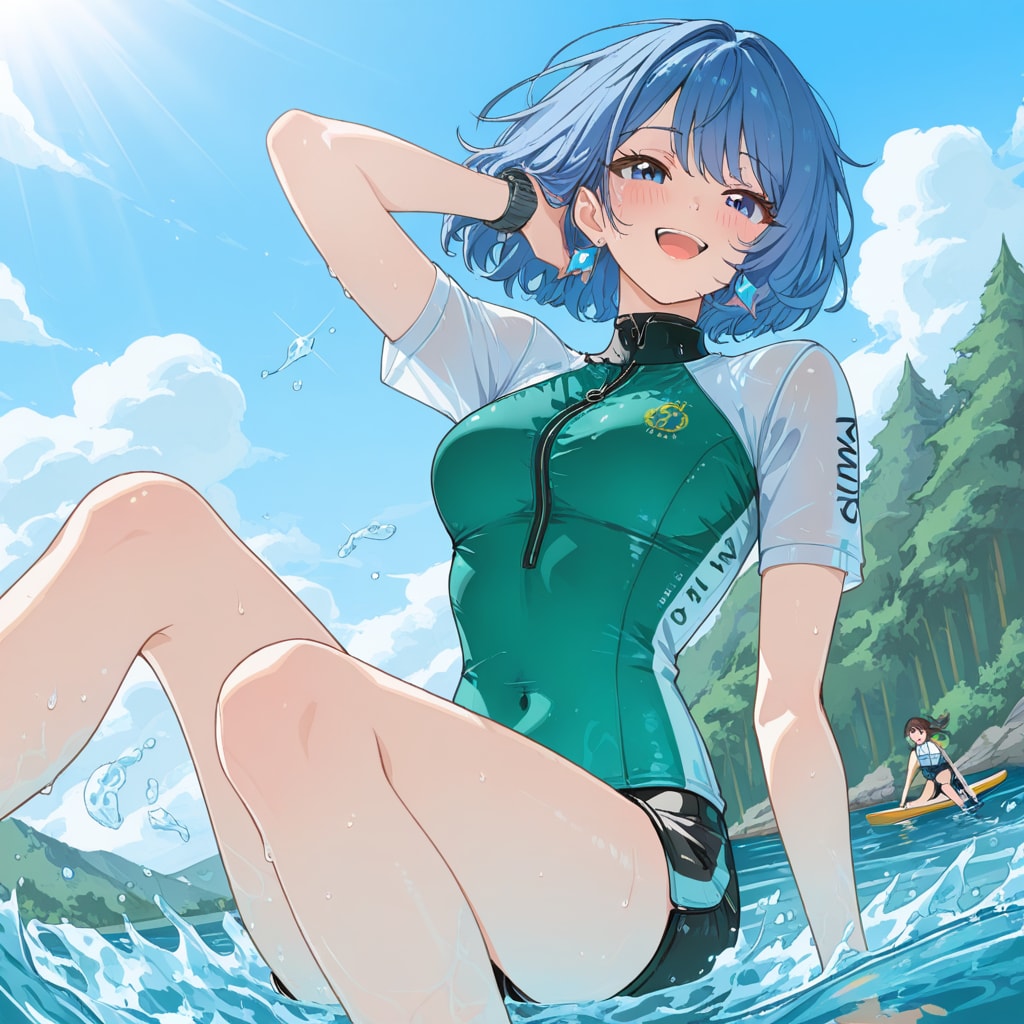 水しぶきの向こう側