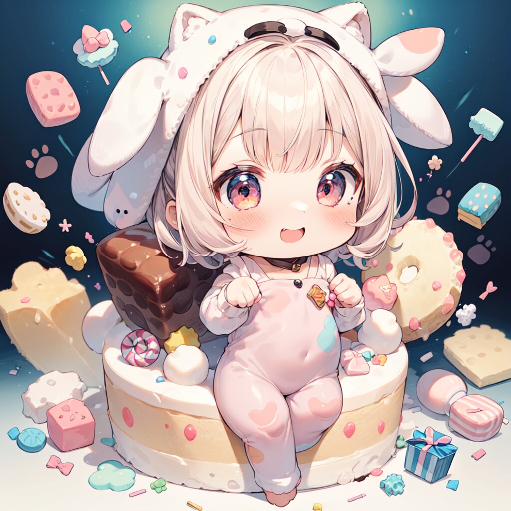 お菓子とケーキの詰め合わせ