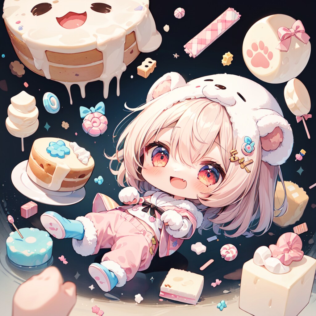 お菓子とケーキの詰め合わせ