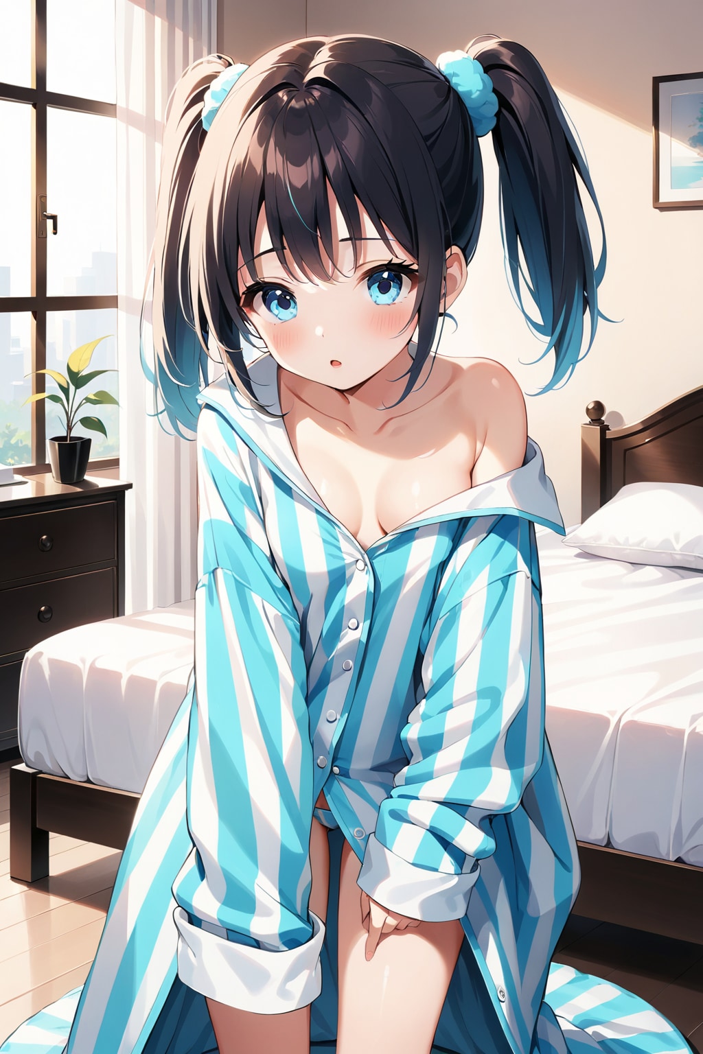 おっぱい見えちゃうよぉ〜