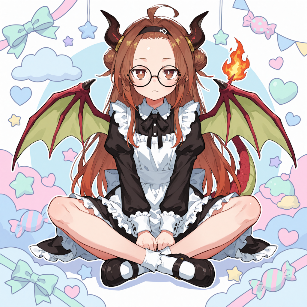【借】メガネドラゴンちゃん -other people's children-
