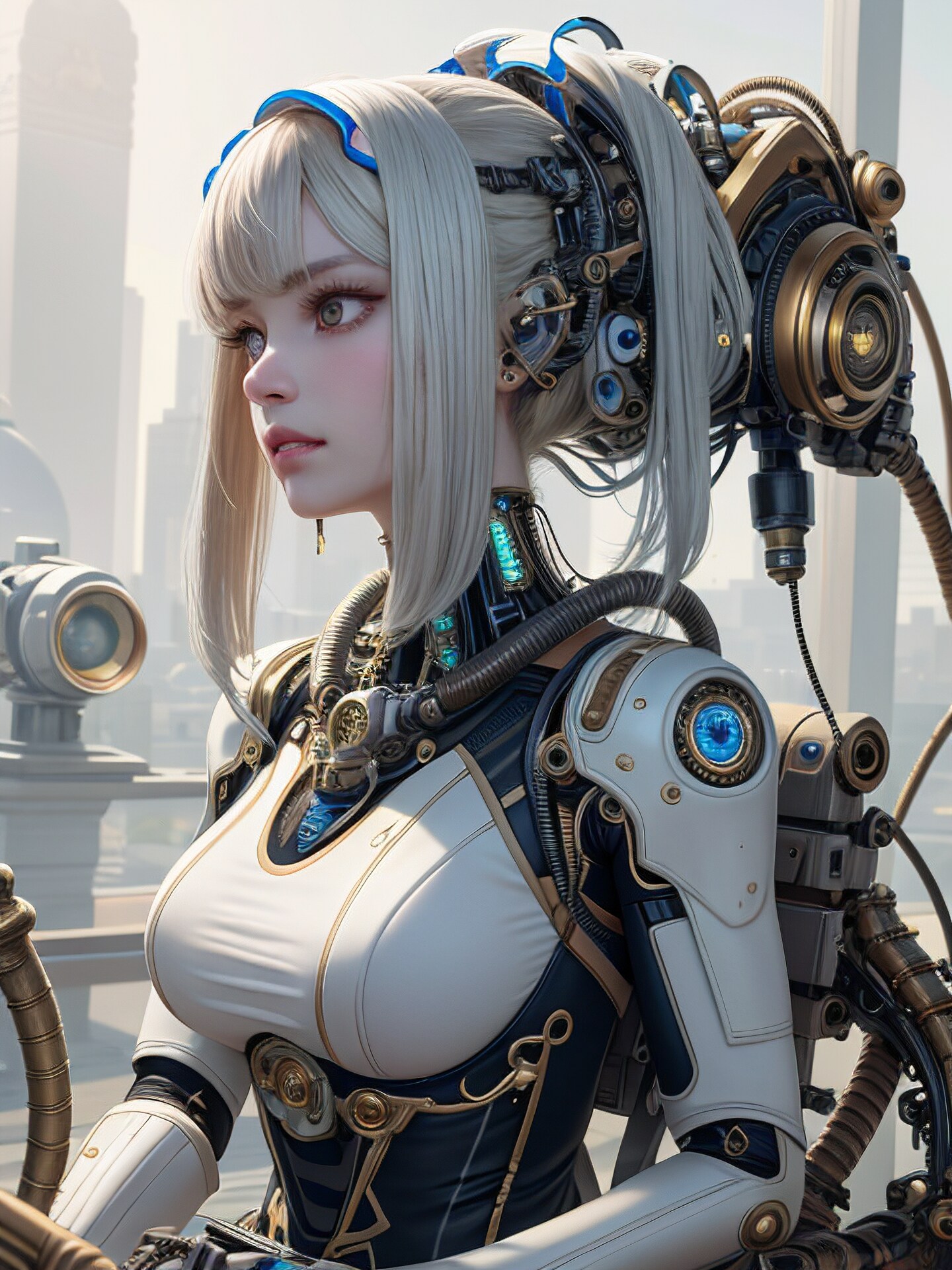 美女ロボ