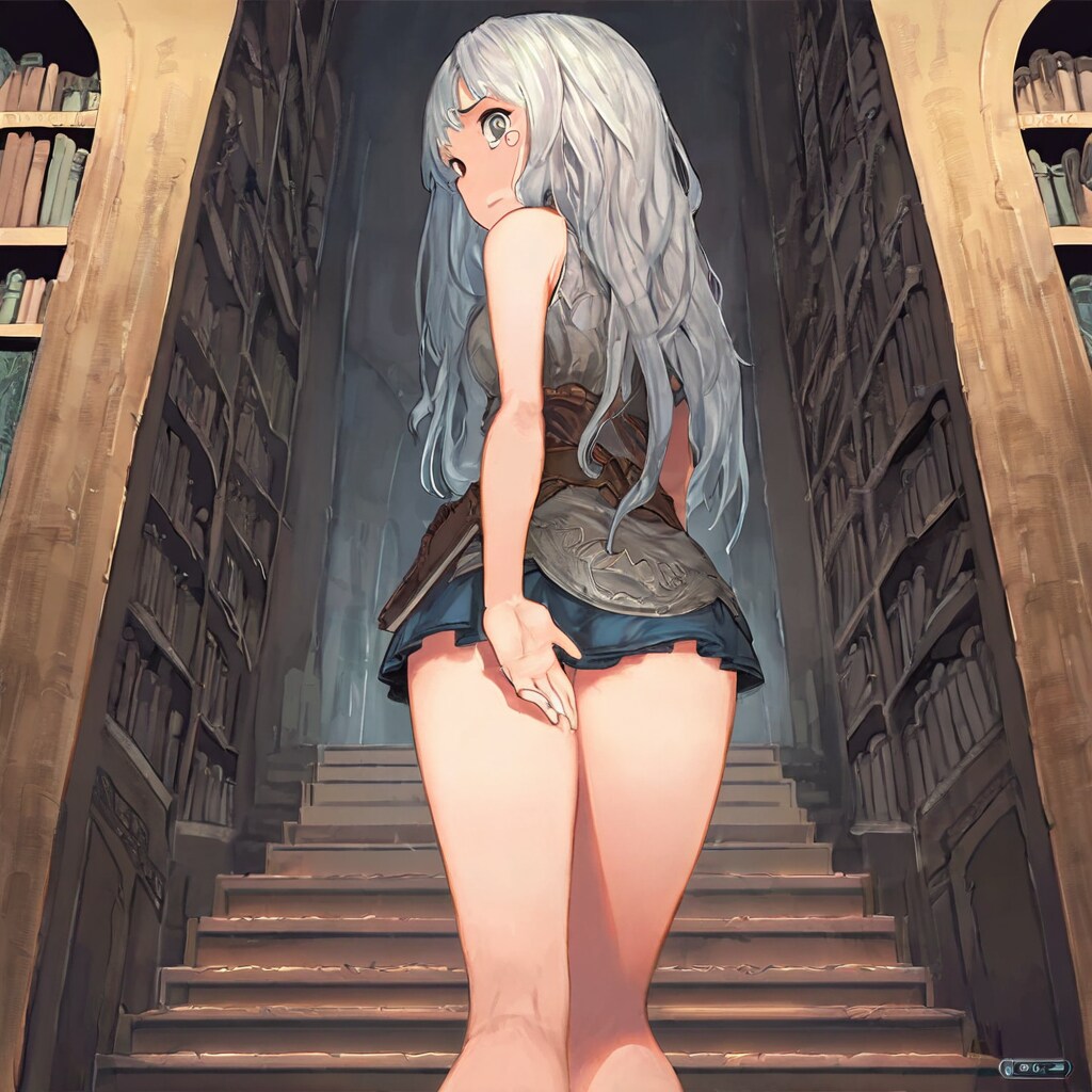 銀髪騎士団の図書館②