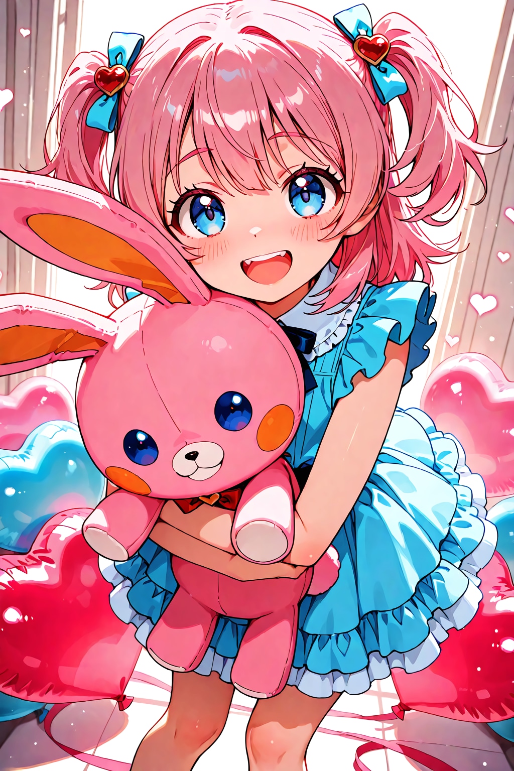 うさぎのぬいぐるみと無敵の放課後