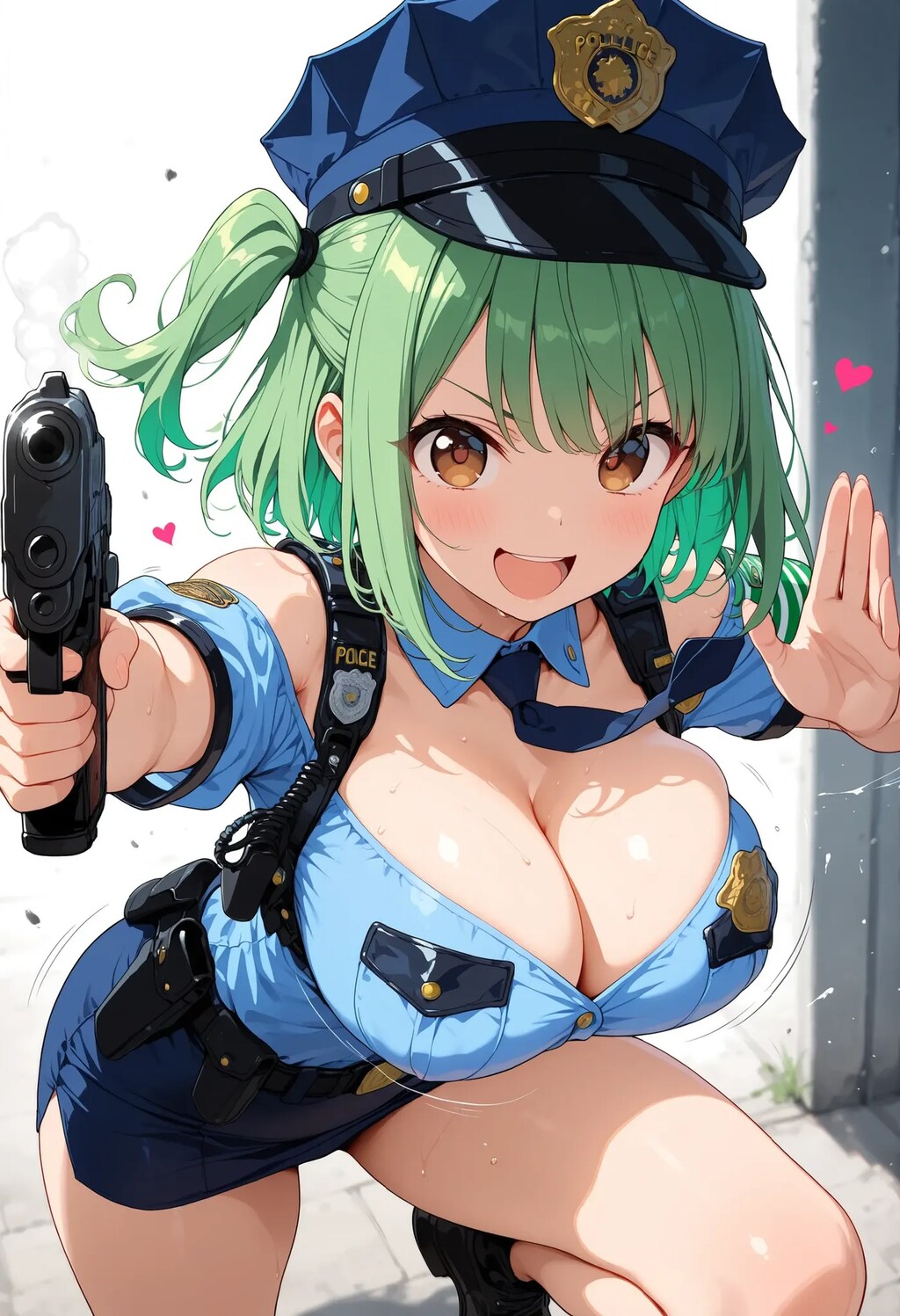 よもぎポリス出動よ！🔫