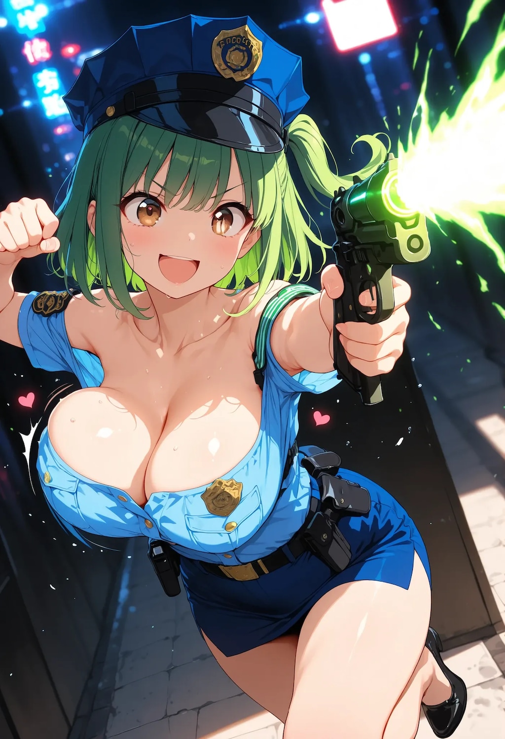 よもぎポリス出動よ！🔫