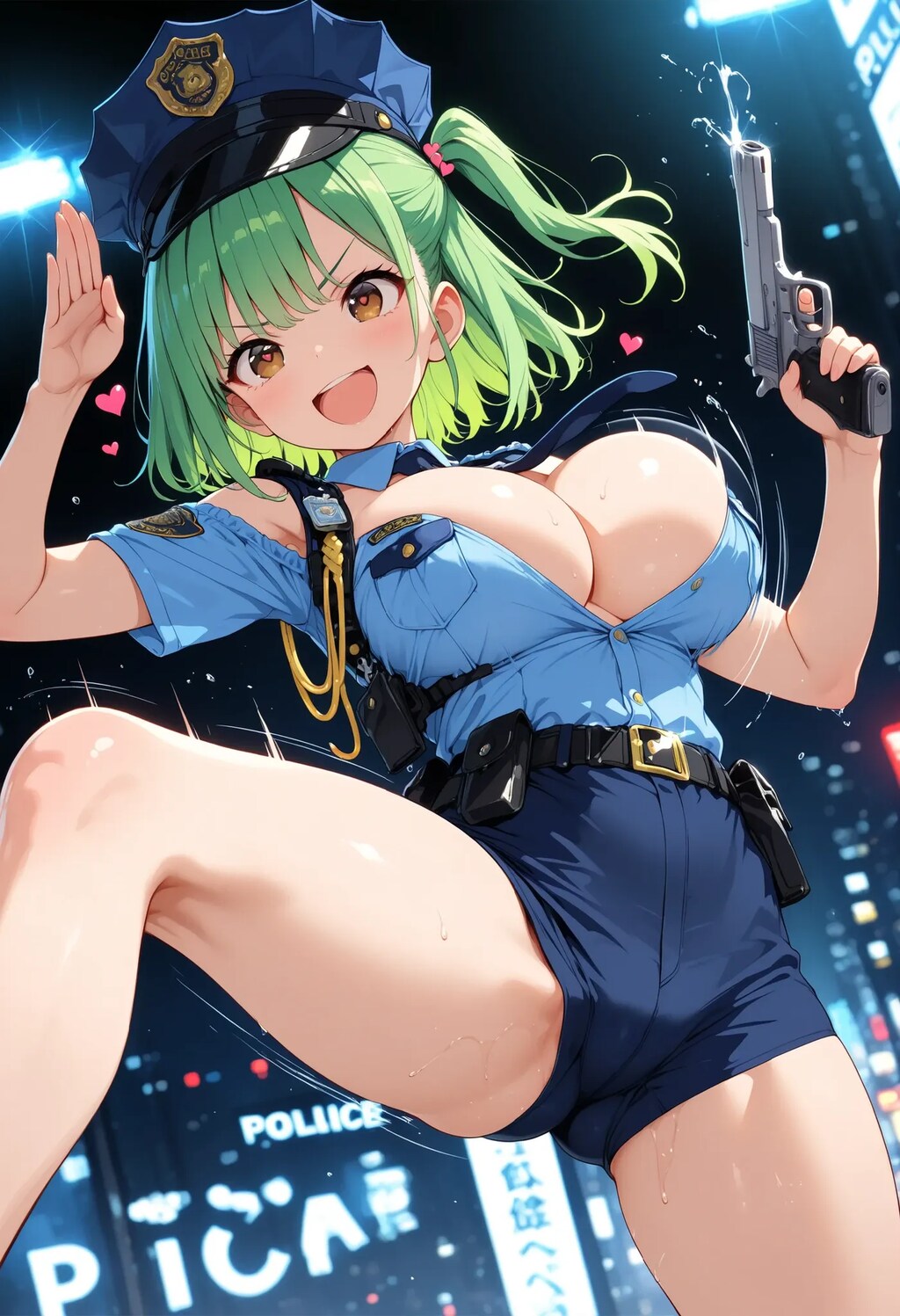 よもぎポリス出動よ！🔫