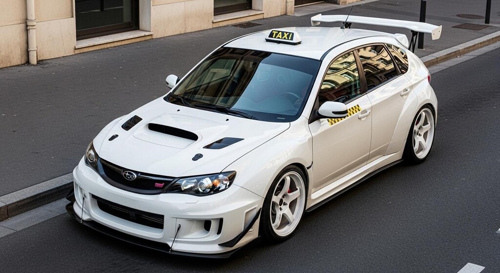 インプレッサWRXタクシーのドリ車