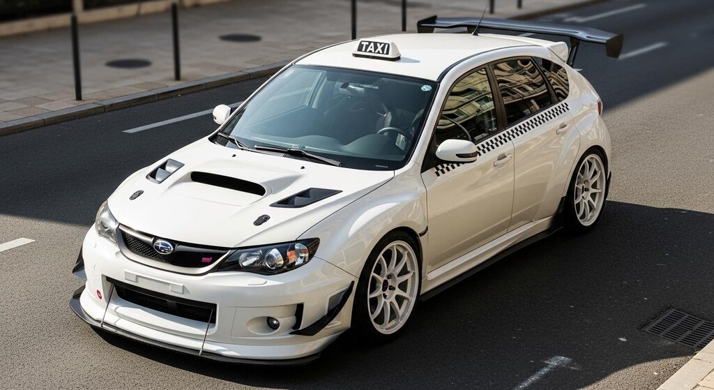 インプレッサWRXタクシーのドリ車