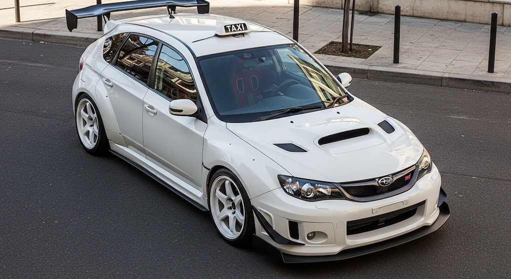インプレッサWRXタクシーのドリ車