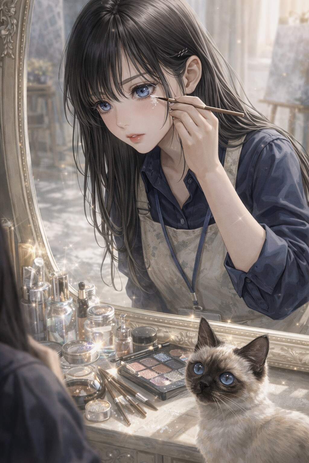 波夷羅ねずは、キャンバスに嘘を描く。