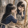 波夷羅ねずは、キャンバスに嘘を描く。 2枚目