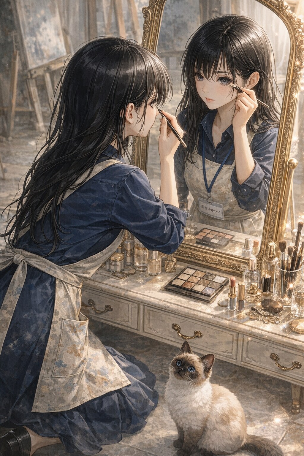 波夷羅ねずは、キャンバスに嘘を描く。