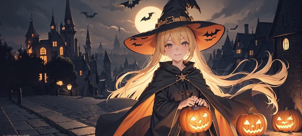ハロウィンと魔女