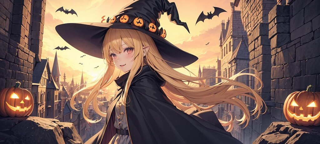 ハロウィンと魔女