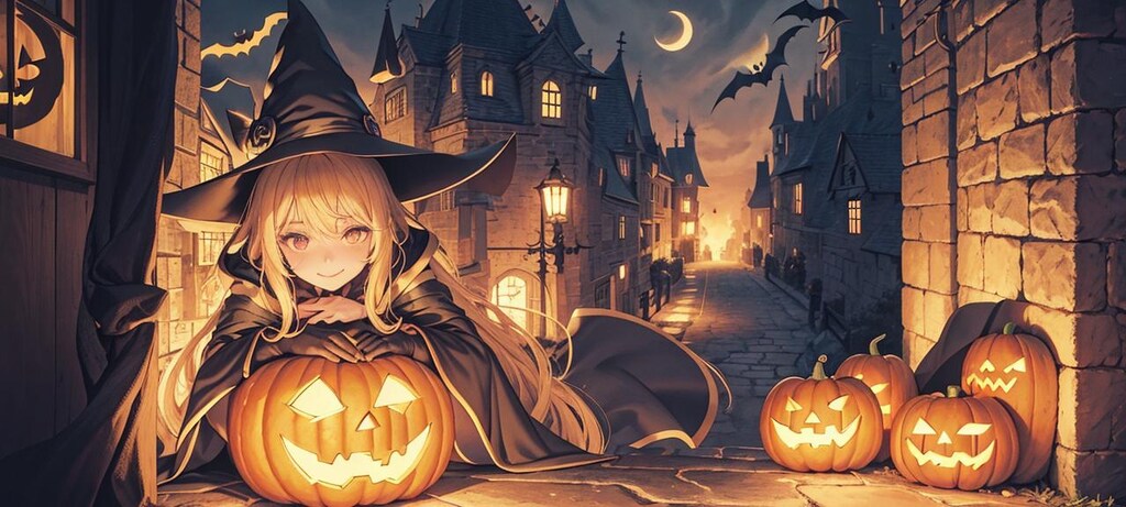 ハロウィンと魔女