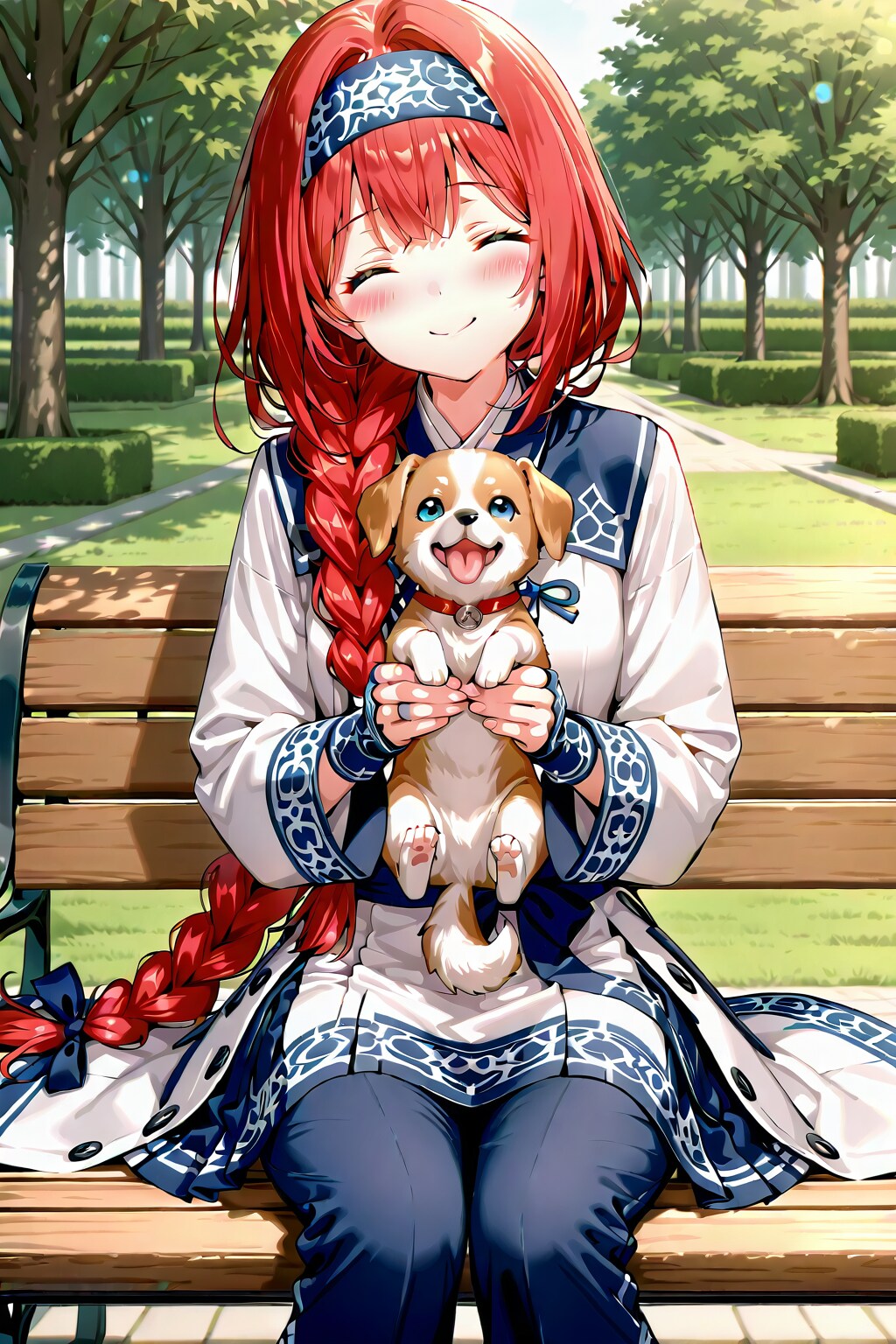 小織くんと可愛い子犬