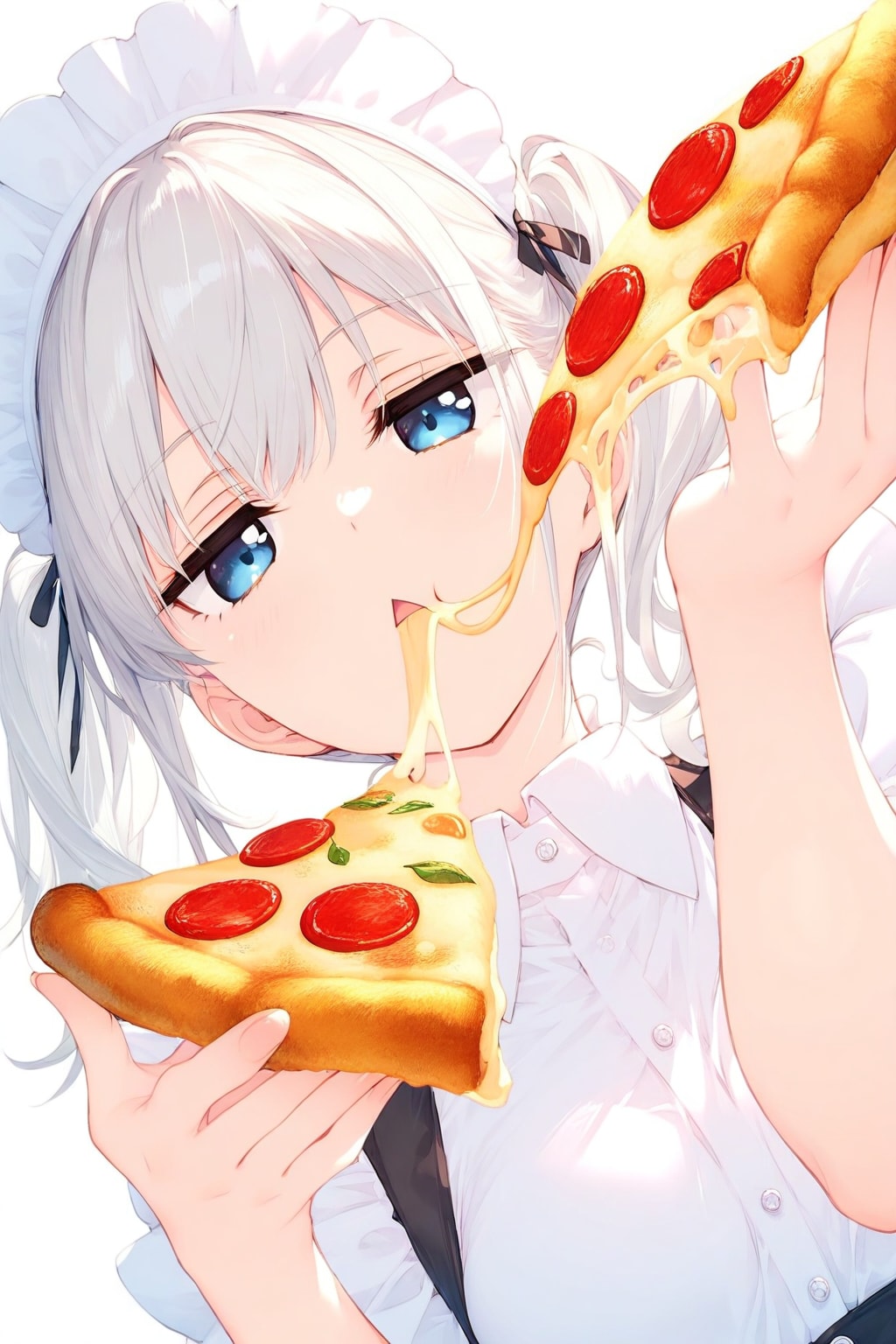 ピザ二刀流みょーん