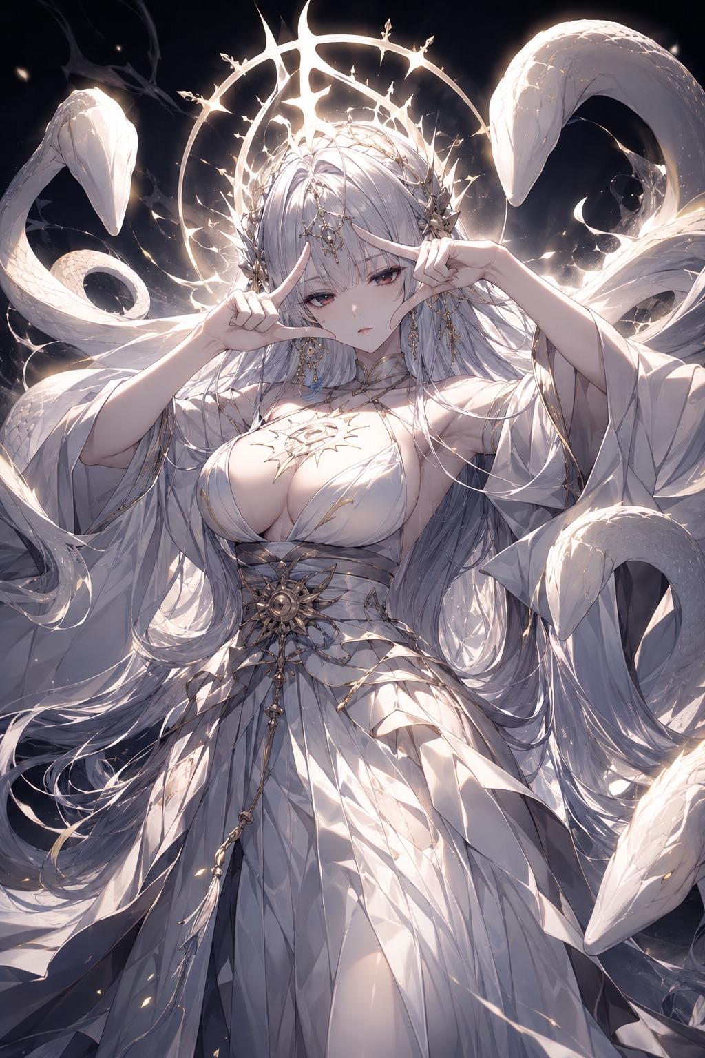 嫌々、ポーズ | の人気AIイラスト・グラビア