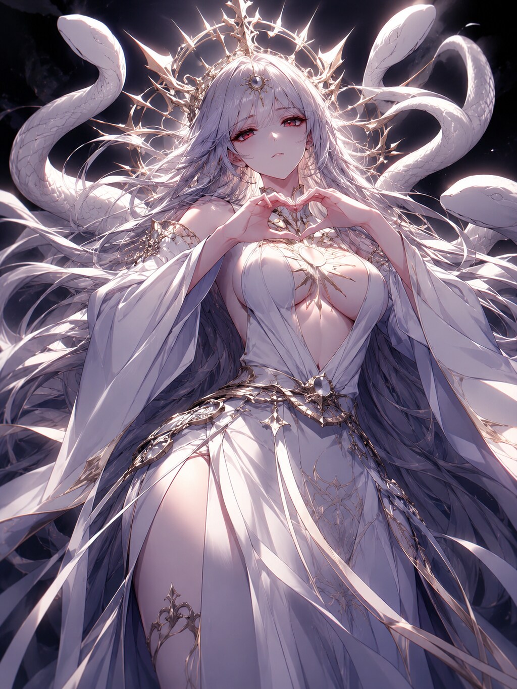 嫌々、ポーズ